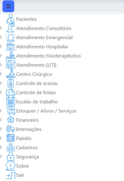 Estrutura da Conectiva Hospitalar